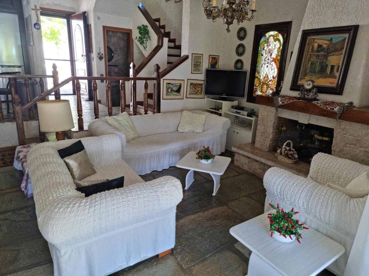 Beachfront Villa 100M From Sea For Up To 10 Guests Siviri Dış mekan fotoğraf